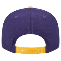 Men's New Era Purple LSU Tigers Two-Tone 9FIFTY Snapback Hat