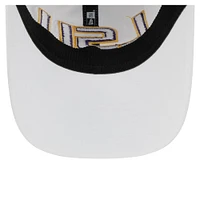 Men's New Era White LSU Tigers Active Ripstop 9TWENTY Adjustable Hat