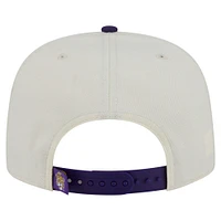 Casquette à visière plate New Era blanche LSU Tigers 9FIFTY pour homme