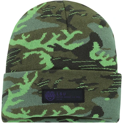 Bonnet en tricot à revers Nike LSU Tigers Veterans Day pour homme