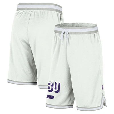 Short de performance Nike LSU Tigers DNA 3.0 crème pour homme