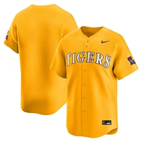 Men's Nike Gold LSU Tigers College Limited Baseball Jersey