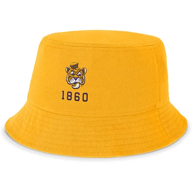 Chapeau bob Nike doré LSU Tigers Legacy Apex pour homme