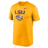 T-shirt Nike Gold LSU Tigers Lockup Legend Performance pour homme