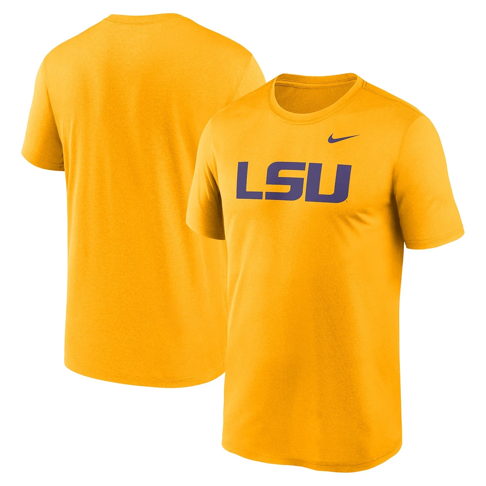 T-shirt Nike Gold LSU Tigers Primetime Legend Logo pour homme