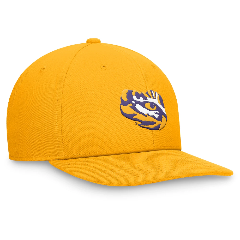 Casquette Snapback Nike Gold LSU Tigers Primetime Pro pour homme