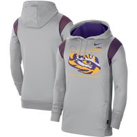 Men's Nike Black LSU Tigers Veterans Camo Pullover Hoodie