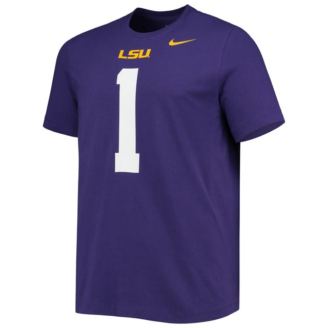 Ja'Marr Chase LSU Tigers Nike Alumni Name & Number Team T