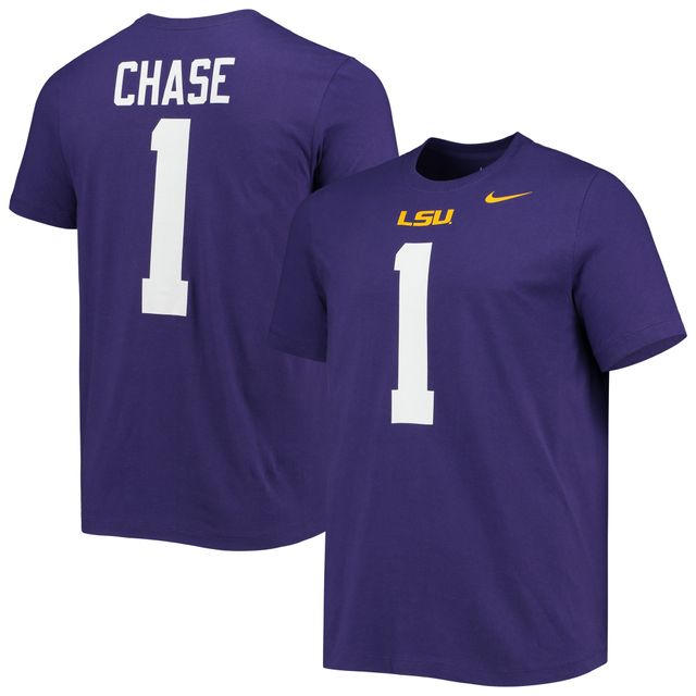 Jamarr Chase Game White Youth LSU Tigers Football Jersey - LSU Store