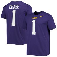 Men's Nike Ja'Marr Chase Purple LSU Tigers Player Game Jersey