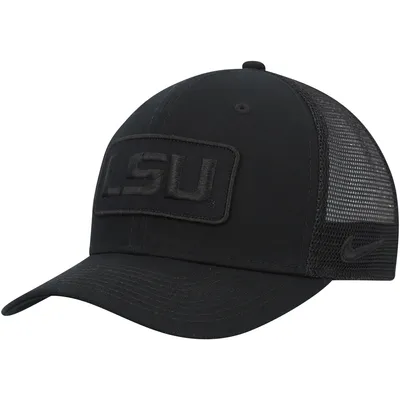 LSU Tigers Nike Classic99 Triple Black Trucker Snapback Hat