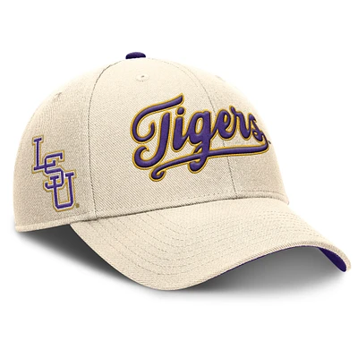 Casquette ajustable Nike Natural LSU Tigers Primetime Rise pour homme
