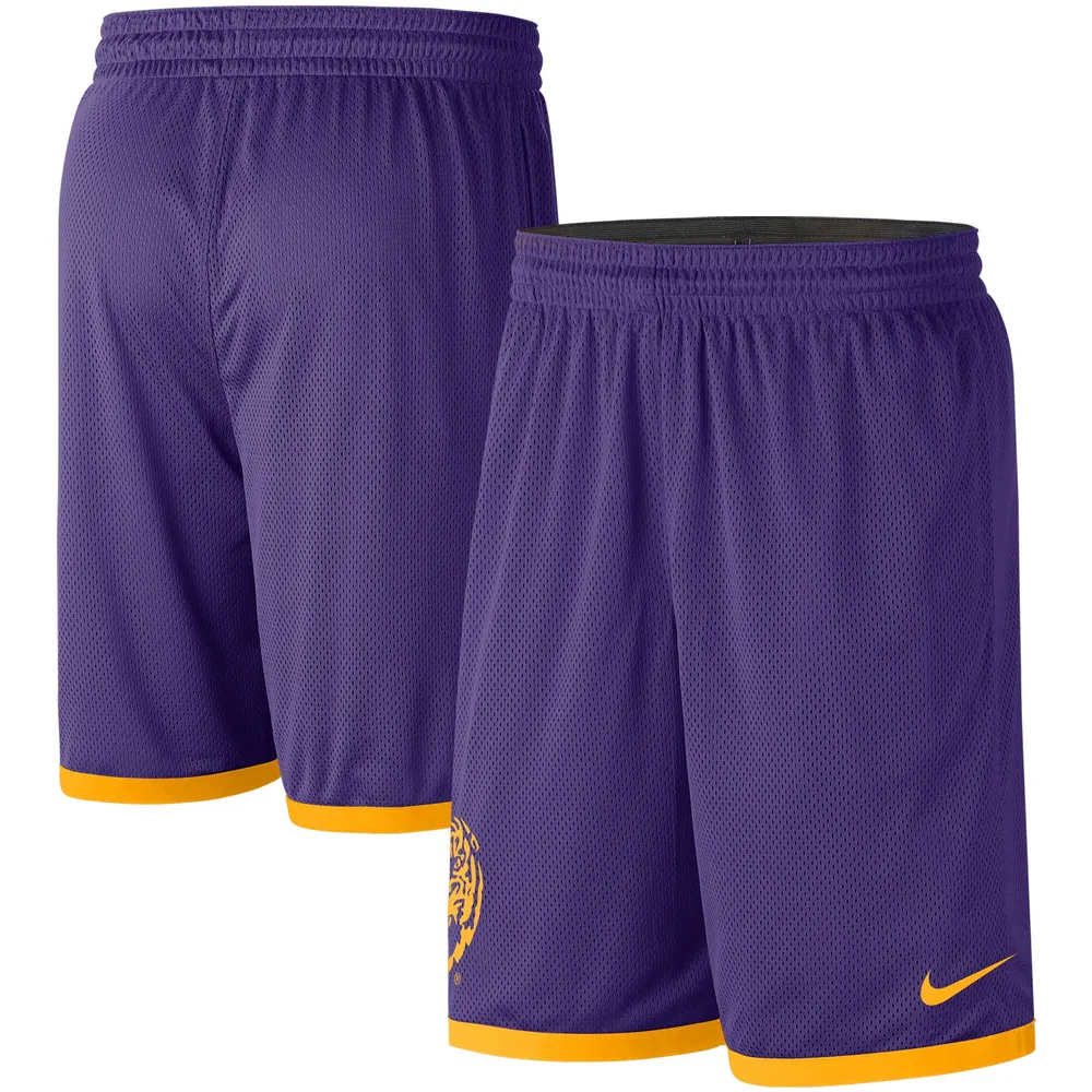 Lids Nike Logo Performance Shorts - Purple/Gold | Brazos Mall