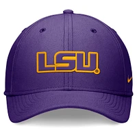 Casquette Nike violette LSU Tigers 2024 Sideline Flex pour homme