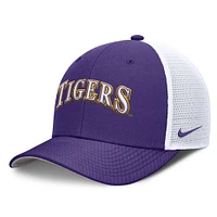 V110793 LSU NCAA FB Nike 2025 Dugout Coaches Dri-Fit Rise Trucker HATMENSTR NC13-086K-LSN-49S #5
