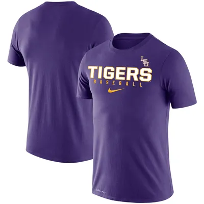 LSU Tigers Nike Baseball Legend Performance T-Shirt - White