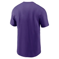 Men's Nike Purple LSU Tigers Basketball Icon T-Shirt