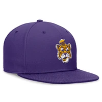 Casquette ajustée Nike LSU Tigers Legacy True pour homme, violet