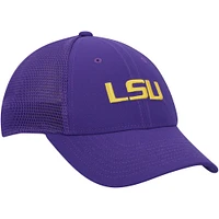 Men's Nike Purple LSU Tigers Legacy91 Meshback Swoosh Performance Flex Hat