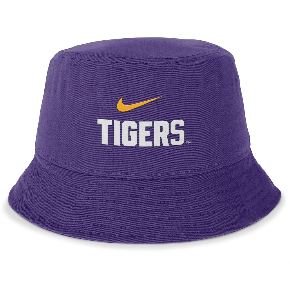 Chapeau bob violet LSU Tigers Local Apex pour homme