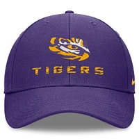 Casquette réglable violet LSU Tigers Primetime Rise pour homme