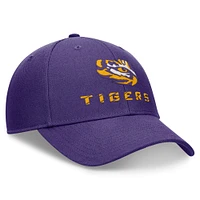 Casquette réglable violet LSU Tigers Primetime Rise pour homme