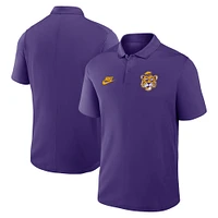 Men's Nike LSU Tigers Primetime Victory Legacy Vault Logo Performance Polo