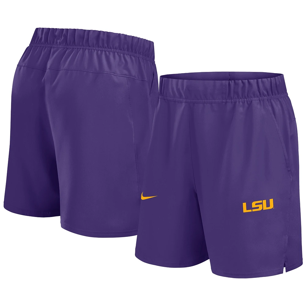 Short Nike violet LSU Tigers Primetime Victory Performance pour homme