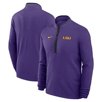 Men's Nike Purple LSU Tigers Victory Performance Half-Zip Top
