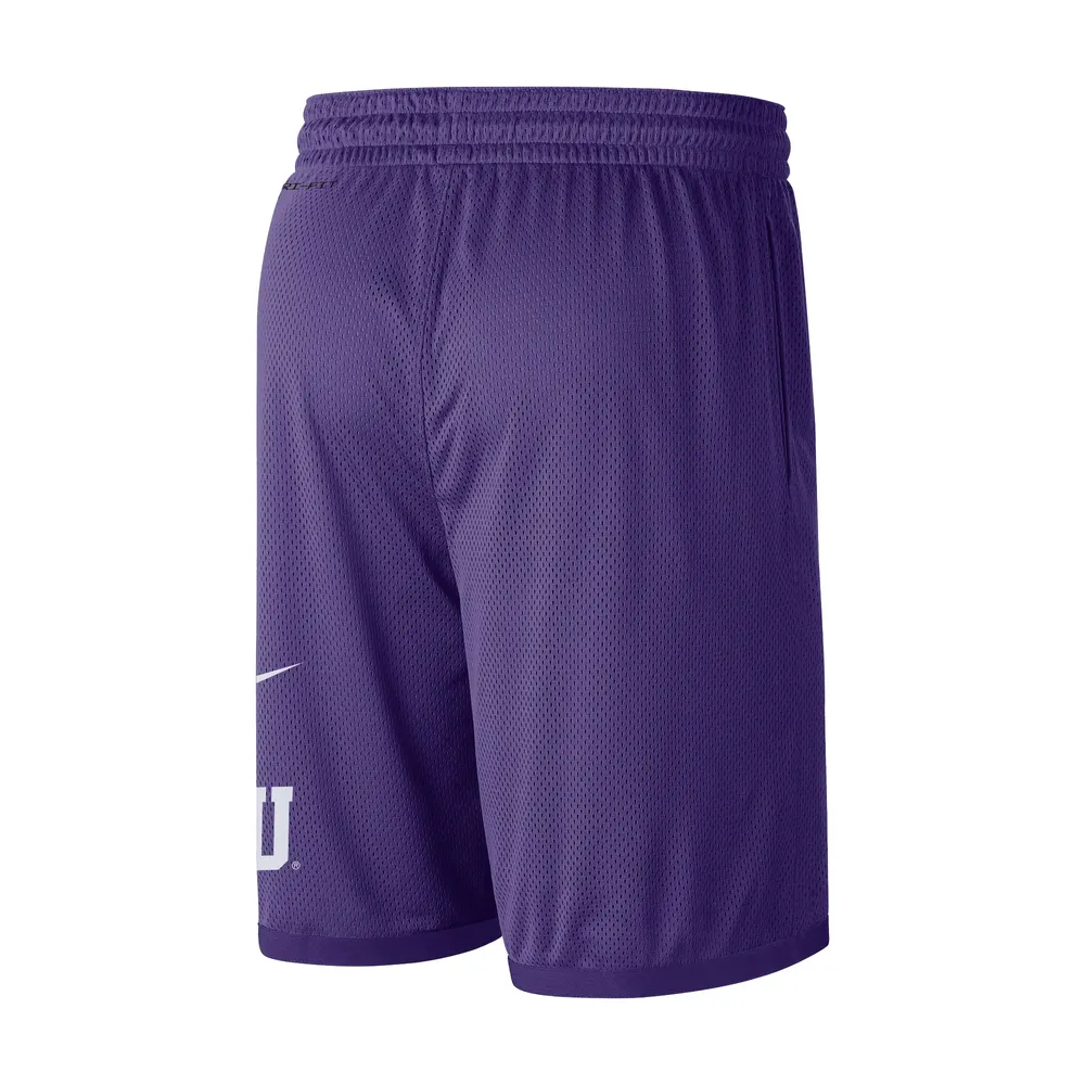 Short de performance Nike LSU Tigers Wordmark pour homme violet