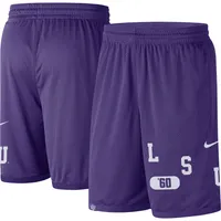 Short de performance Nike LSU Tigers Wordmark pour homme violet