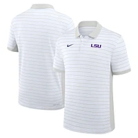 Men's Nike LSU Tigers 2025 Early Season Coaches Sideline Victory Stripe Performance Polo