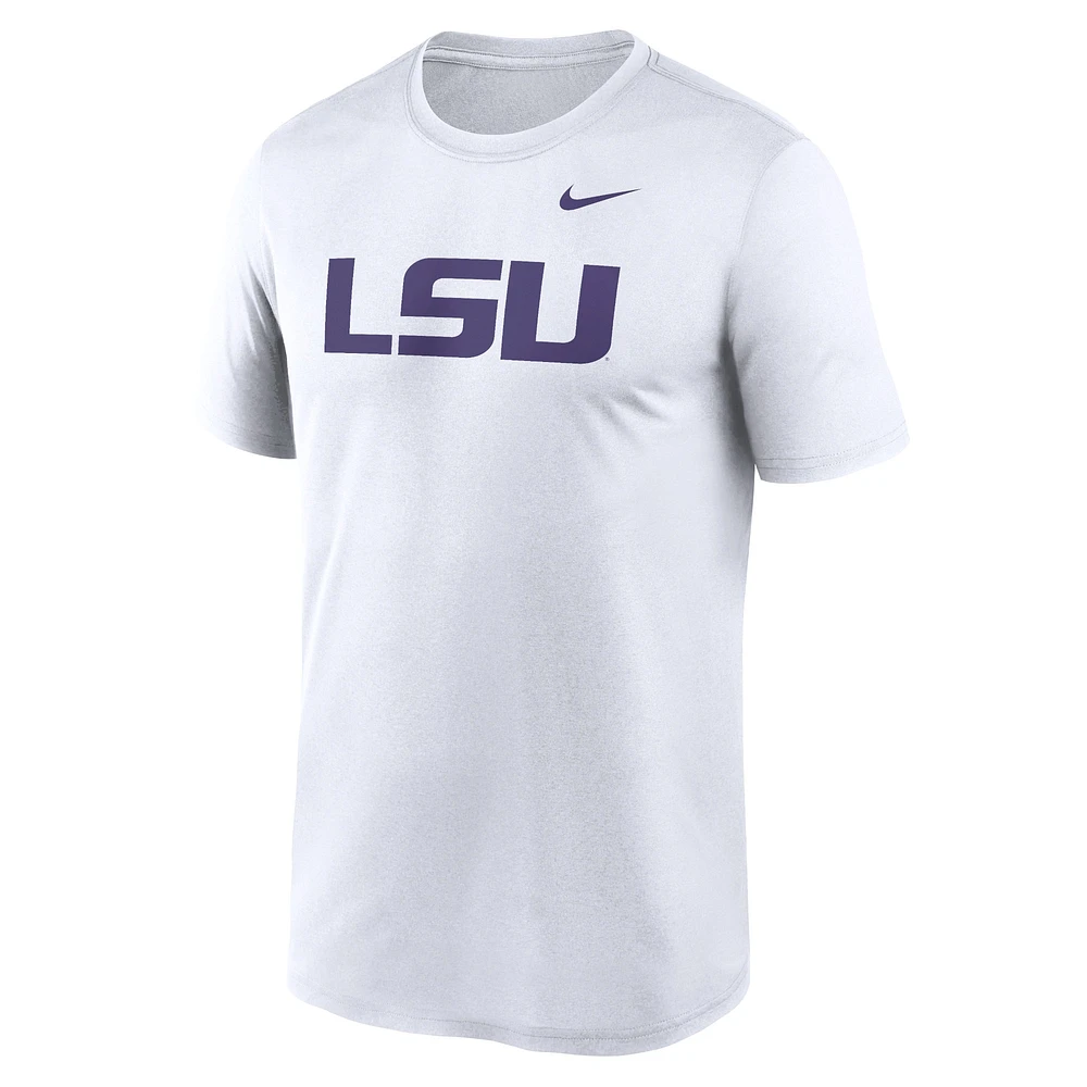 Men's Nike White LSU Tigers Primetime Legend Logo T-Shirt