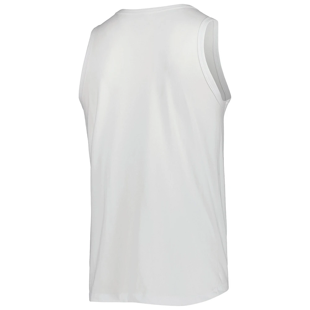 Men's Nike White LSU Tigers Spring Break Futura Performance Tank Top
