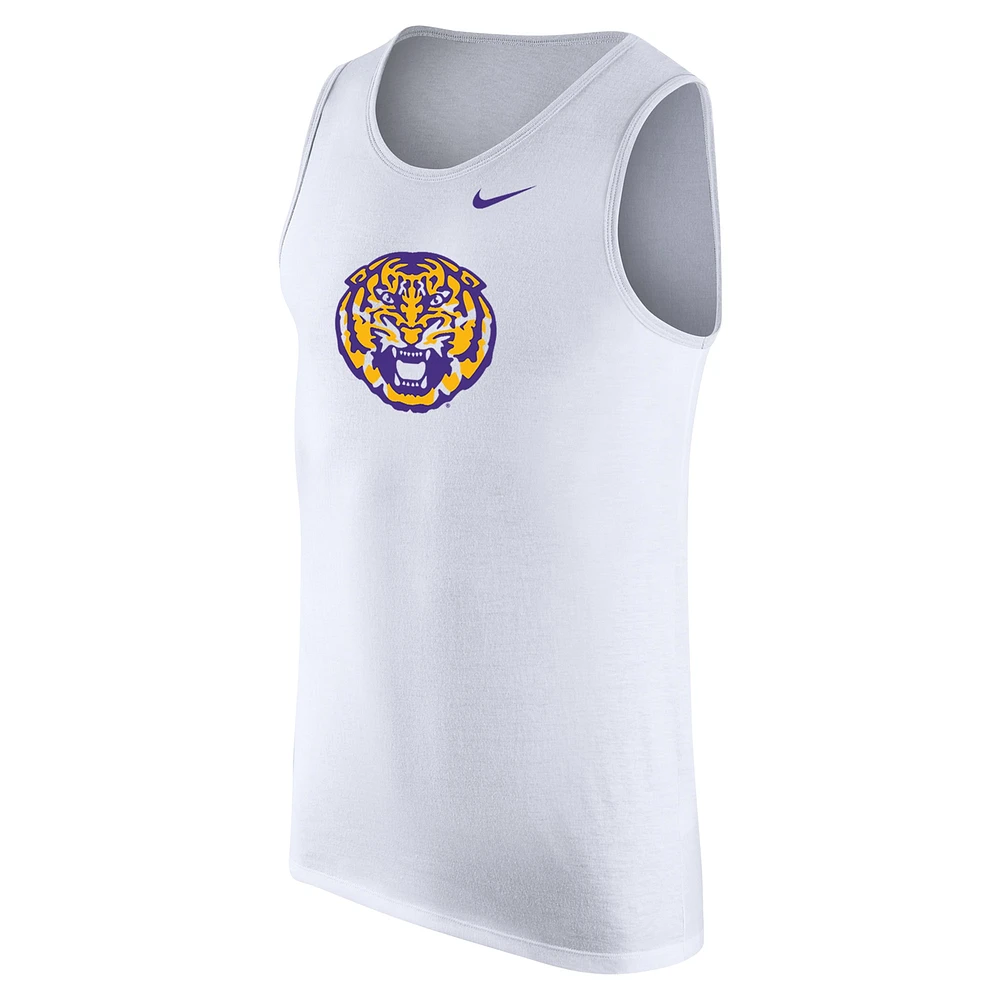 Débardeur Nike LSU Tigers blanc pour homme