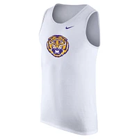 Men's Nike White LSU Tigers Tank Top