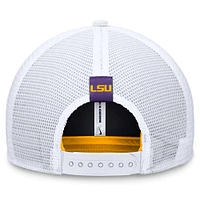 Casquette réglable Nike LSU Tigers Local Rise Trucker jaune/blanc pour homme