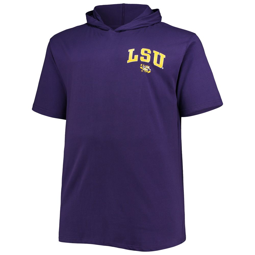 Men's Purple LSU Tigers Big & Tall Team Hoodie T-Shirt