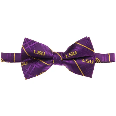 LSU Tigers Oxford Bow Tie - Purple