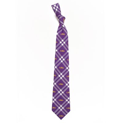 Men's Purple LSU Tigers Rhodes Tie