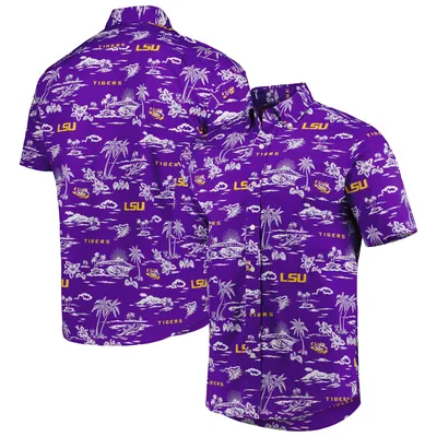 LSU Tigers Reyn Spooner Classic Button-Down Shirt - Purple