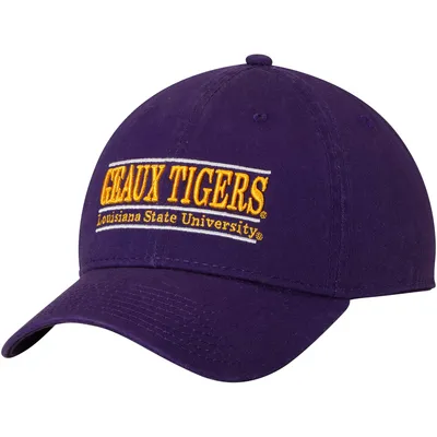 LSU Tigers The Game Geaux Tigers Classic Bar Unstructured Adjustable Hat - Purple