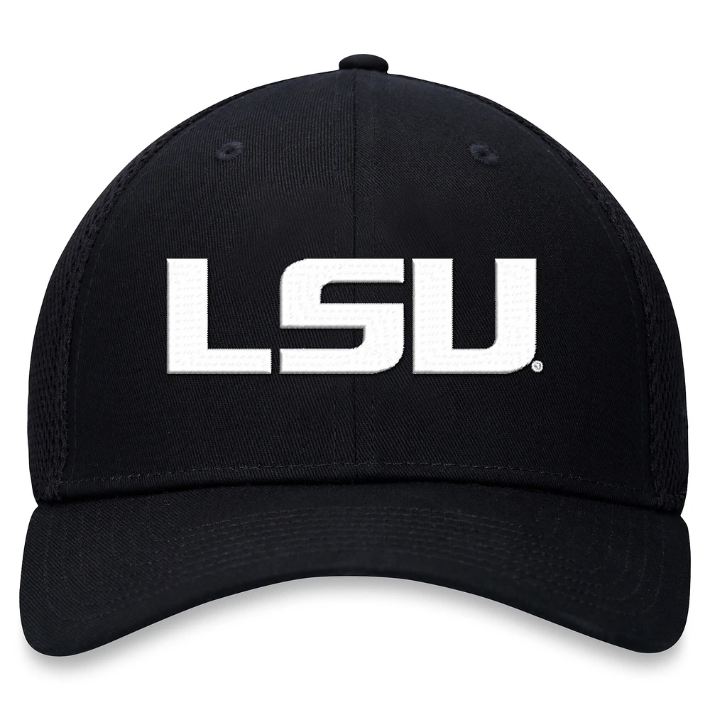 Casquette LSU Tigers Spacer Flex Top of the World noire pour homme