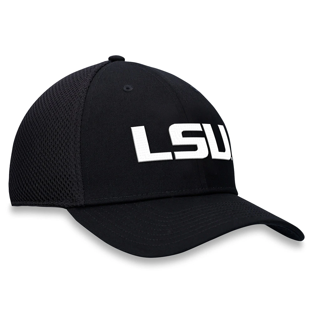 Casquette LSU Tigers Spacer Flex Top of the World noire pour homme