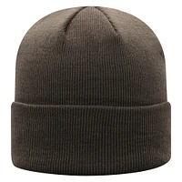 Bonnet tricoté à revers avec logo LSU Tigers Top of the World pour homme, couleur anthracite