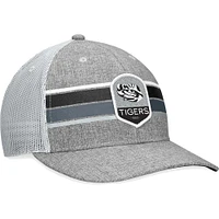 Men's Top of the World Heather Gray LSU Tigers Essential Trucker Adjustable Hat