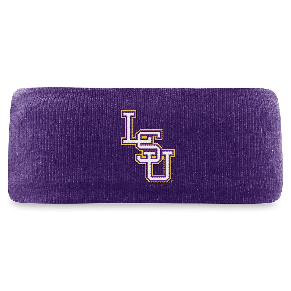 Bandeau tricoté violet LSU Tigers Top of the World pour hommes