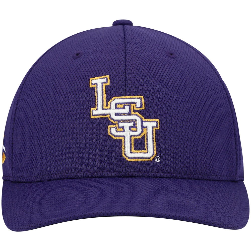 Casquette flexible avec logo LSU Tigers Reflex violet Top of the World pour hommes