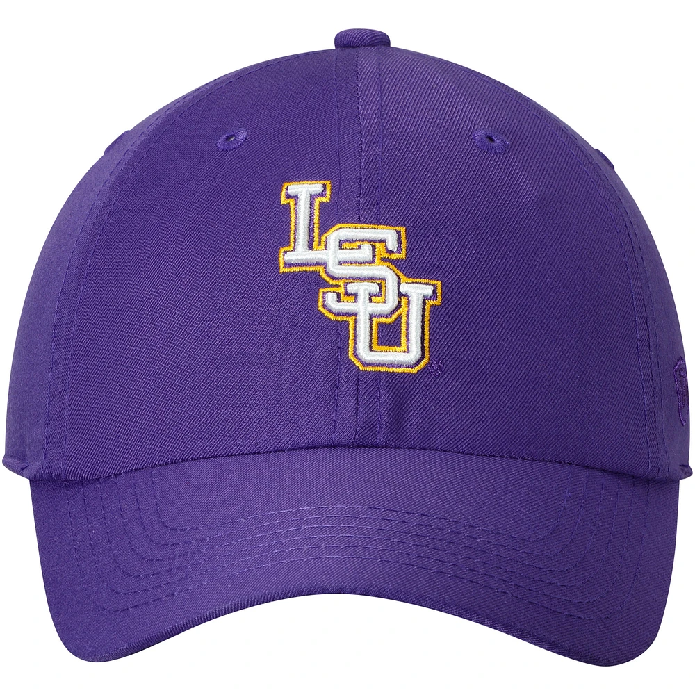 Men's Top of the World Purple LSU Tigers Staple Adjustable Hat