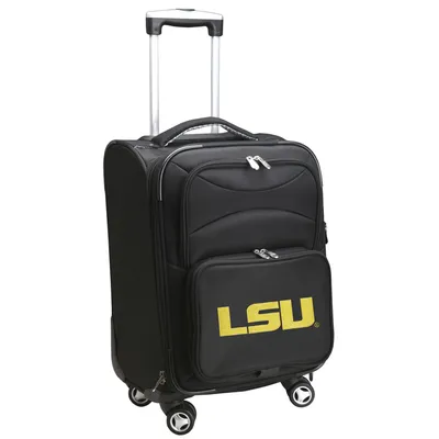 LSU Tigers MOJO 21" Softside Spinner Carry-On - Black